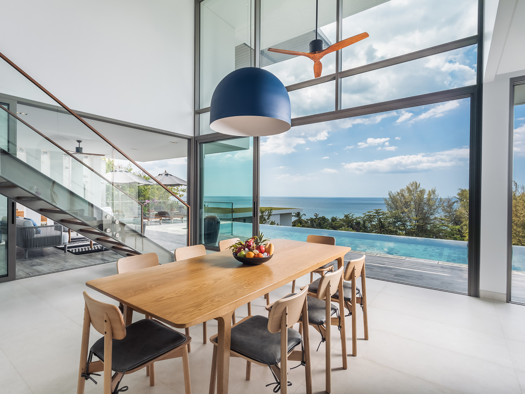 Malaiwana Duplex - Dining with a view